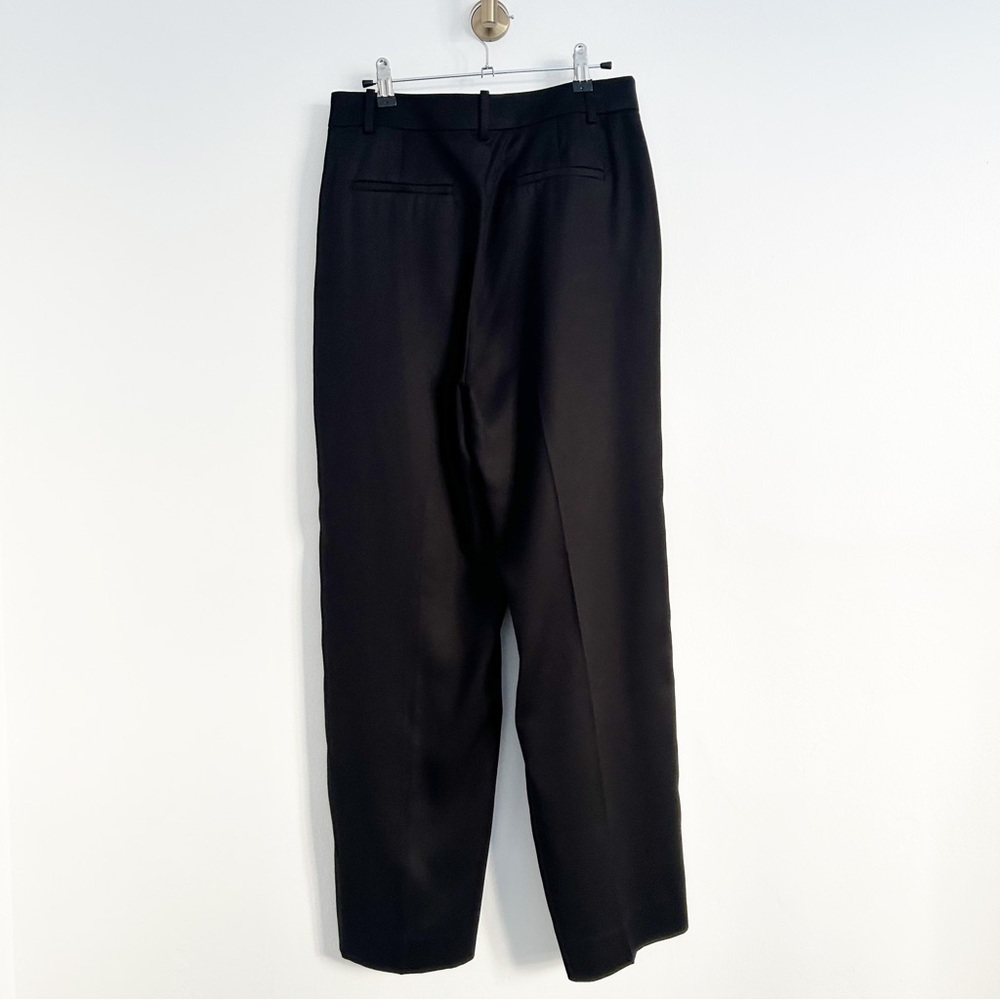 J. Crew Ingrid Pant in Black Gramercy Twill 100% Lyocell Size 6 - Picture 6 of 8
